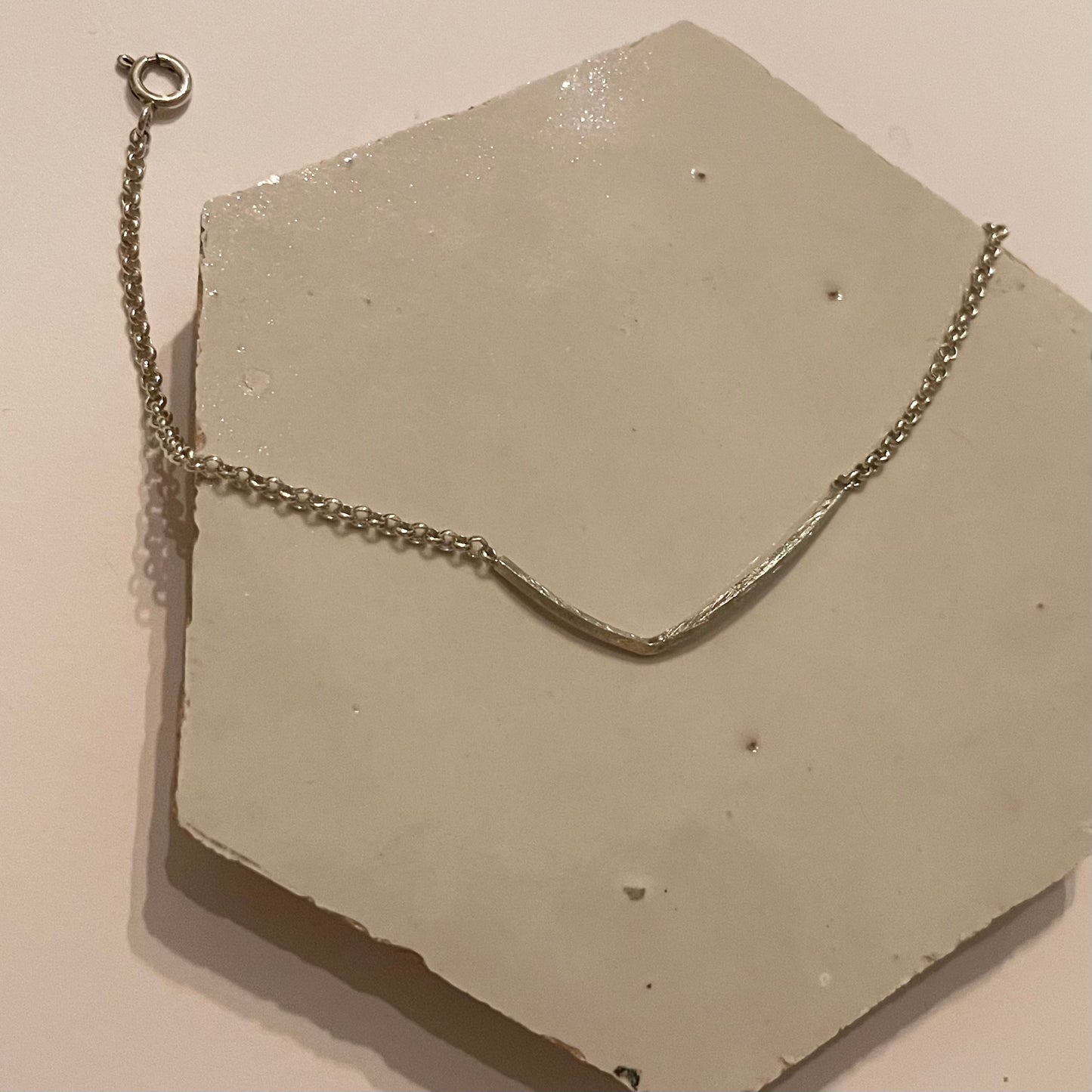 Zilveren armband stingray