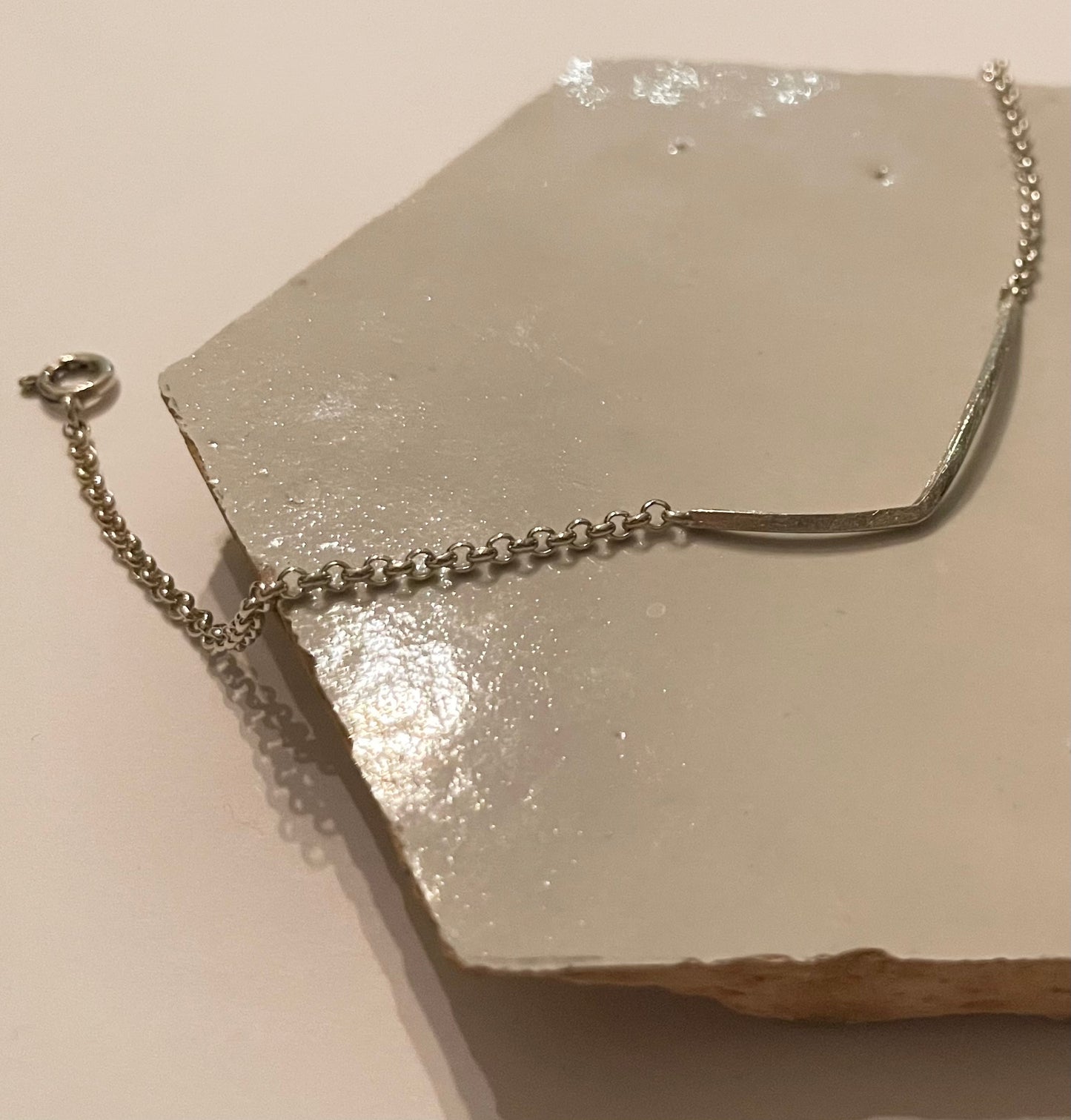 Zilveren armband stingray