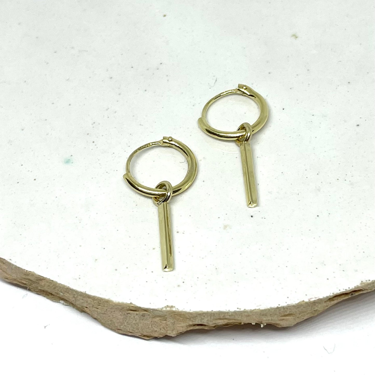 Gouden oorhangers