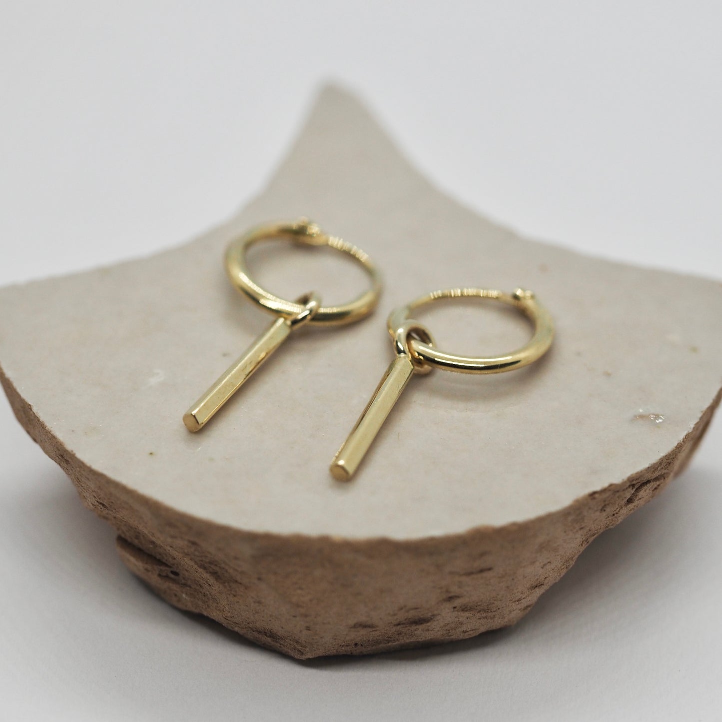 Gouden oorhangers