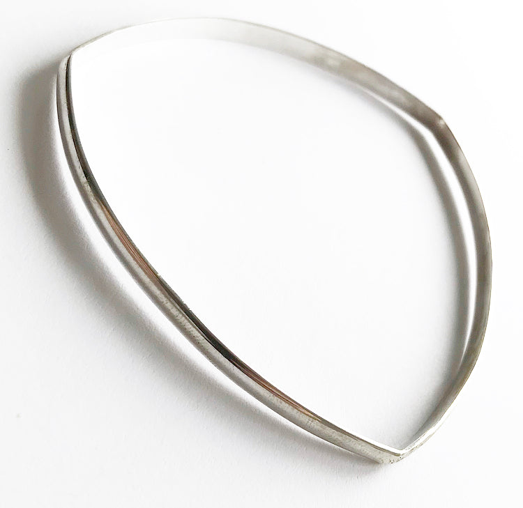 Zilveren armband triangel