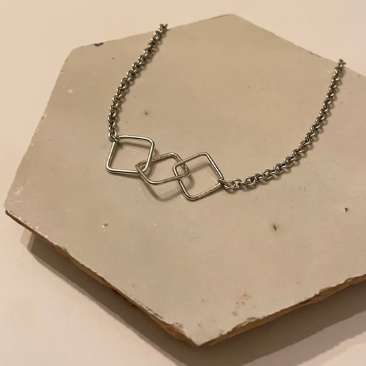 Zilveren armband verbondenheid