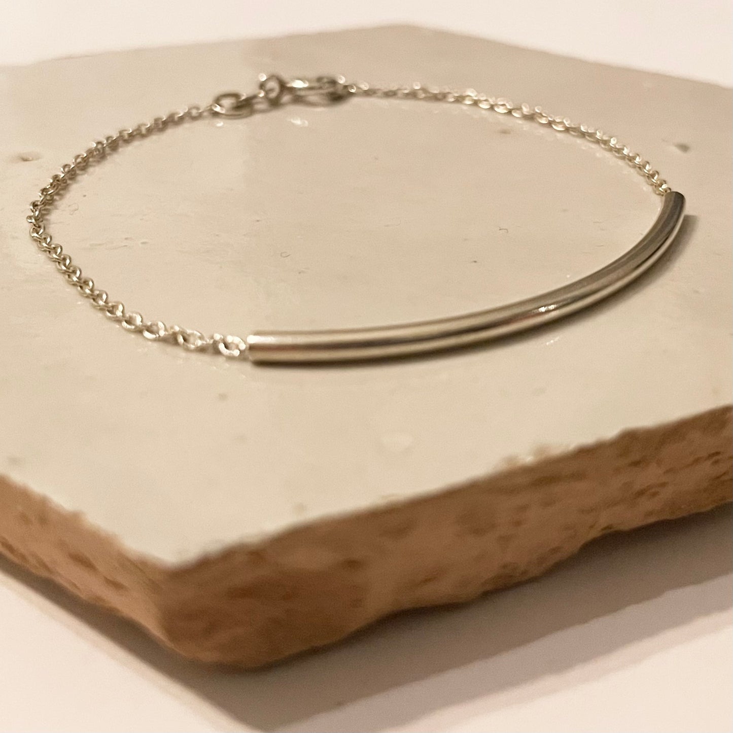 Zilveren armband big bow