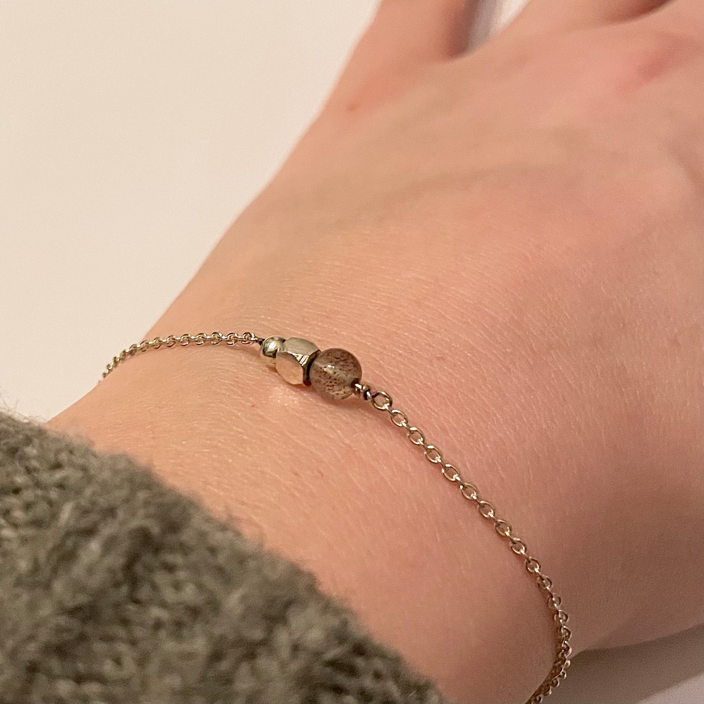 Zilveren armband lente