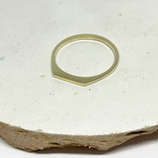 Gouden ring simple